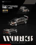 WORKS 1/64 MITSUBISHI LANCER EVO VI TOMMI MAKINEN GUN METAL  Hong Kong Toy Car Salon 2026 W640025