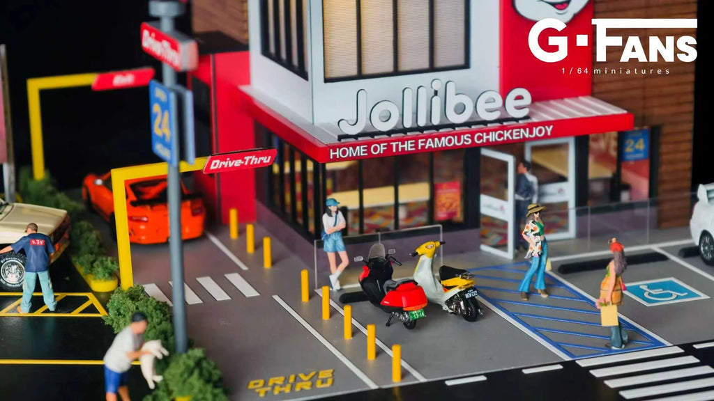 (Pre-Order) G.Fans 1:64 Fried Chicken Shop Diorama 710040