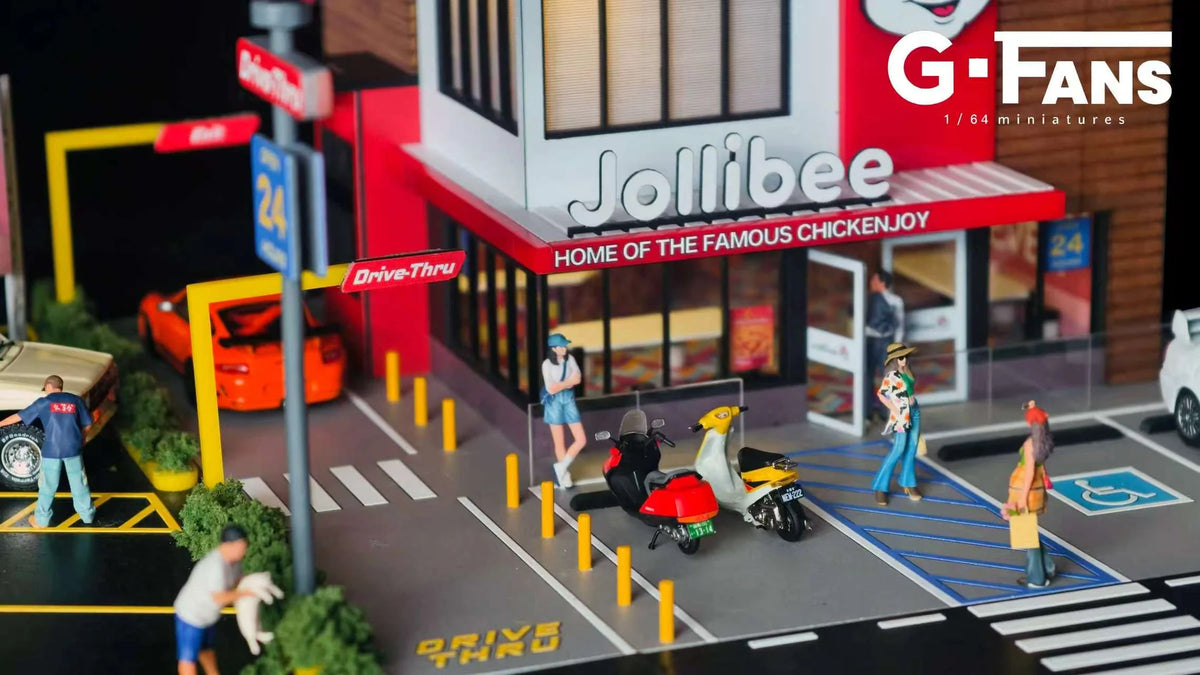 (Pre-Order) G.Fans 1:64 Fried Chicken Shop Diorama 710040