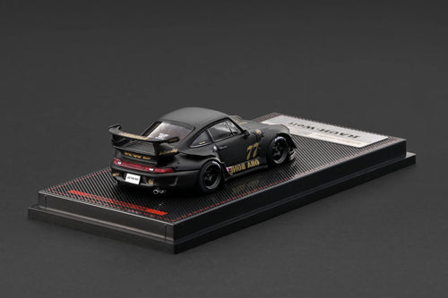 (Pre-Order) Ignition Model 1:64 Porsche RWB 993 – Matte Black IG4212
