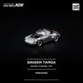 (Pre-Order) Pop Race 1:64 Porsche Singer Targa – Silver Chrome PR640526