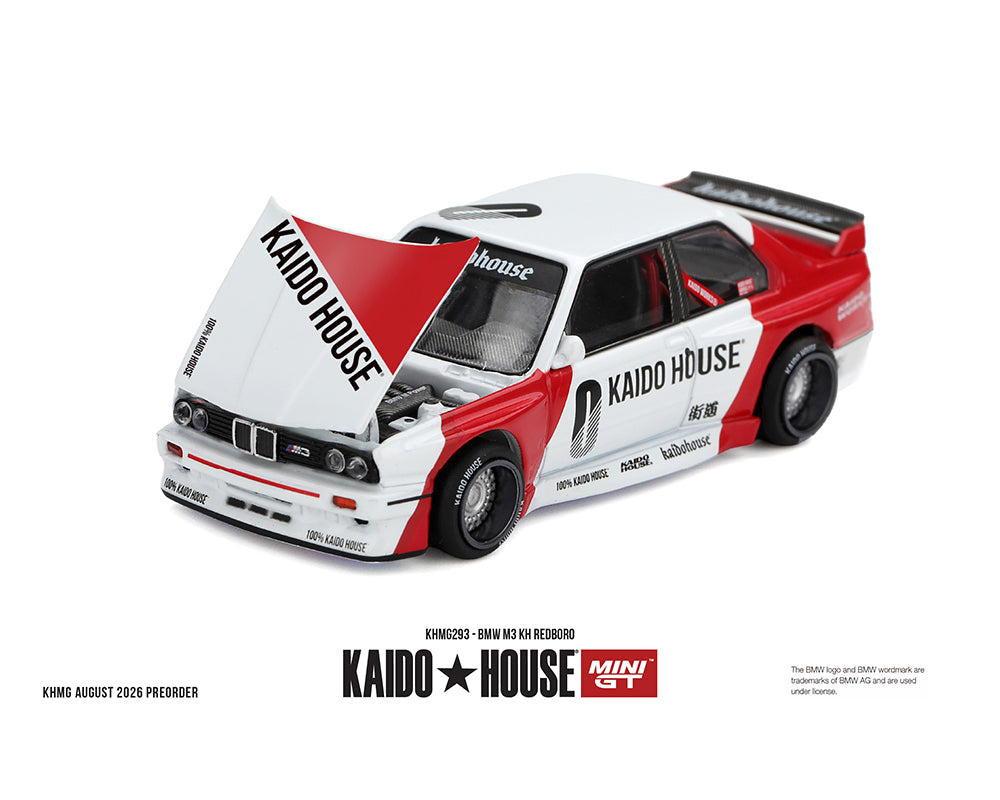 (Pre-Order) Kaido House x Mini GT 1:64 BMW M3 KH Redboro KHMG293