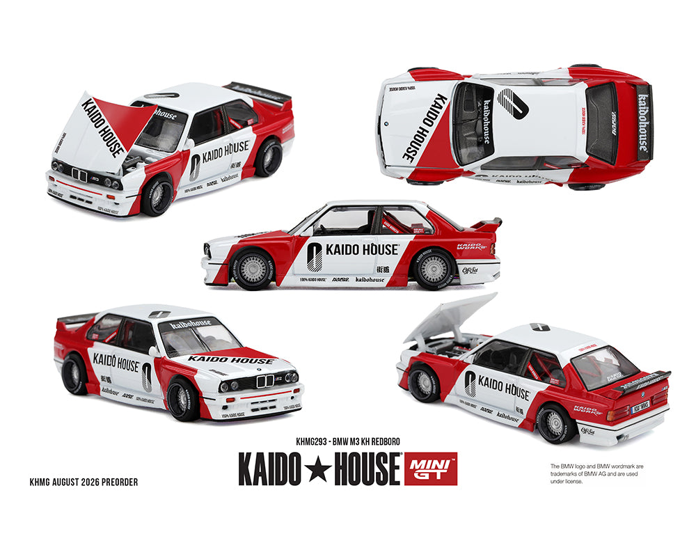 (Pre-Order) Kaido House x Mini GT 1:64 BMW M3 KH Redboro KHMG293