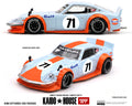 (Pre-Order) Kaido House x Mini GT 1:64 Nissan Fairlady Z Kaido GT GULF V1 – Blue KHMG317