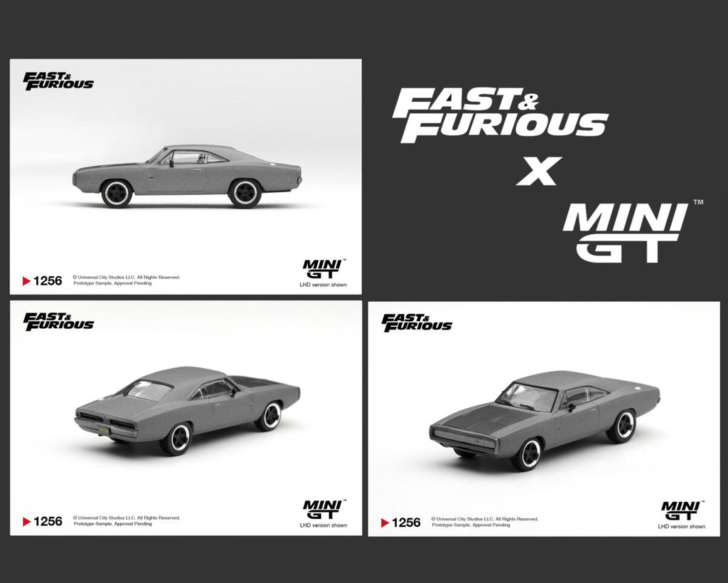 Mini GT 1:64 Dodge Charger Fast Five Dominic Toretto MGT01256-BL diecast model car