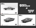 Mini GT 1:64 Dodge Charger Fast Five Dominic Toretto MGT01256-BL diecast model car