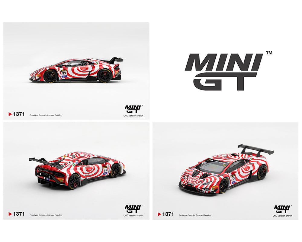 (Pre-Order) Mini GT 1:64 Lamborghini Huracán GT3 EVO2 #93 Wall Racing 2025 Bathurst 12 Hrs – Limited Edition MGT01371-BL