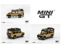 (Pre-Order) Mini GT 1:64 Land Rover Defender 110 1998 Camel Trophy Tierra del Fuego CT.24 Italy – Limited Edition MGT01380-BL