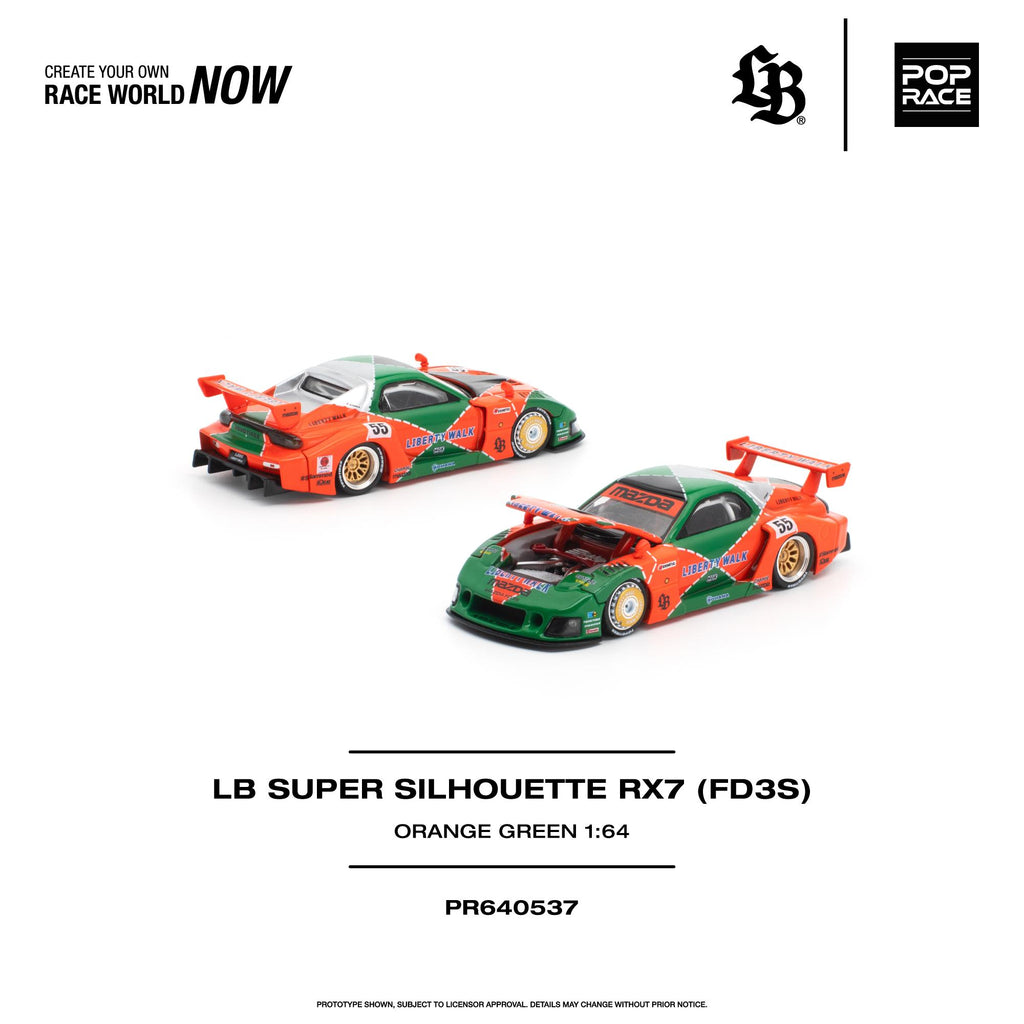 (Pre-Order) Pop Race 1:64 LB Super Silhouette RX-7 (FD3S) PR640537
