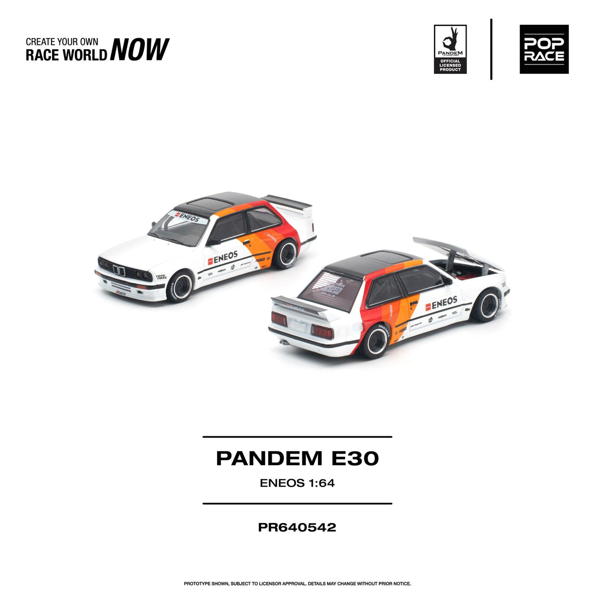 (Pre-Order) Pop Race 1:64 Pandem E30 – ENEOS PR640542