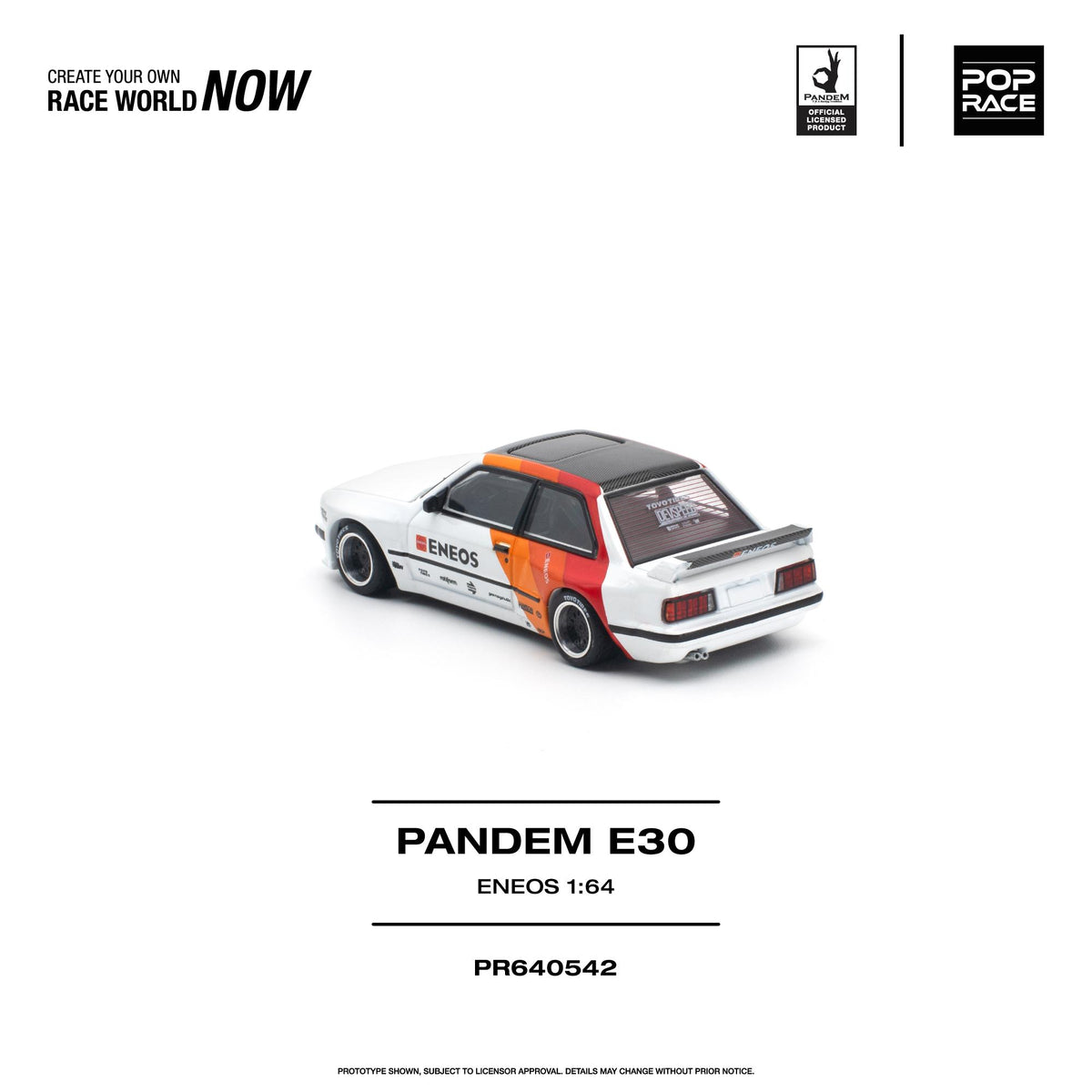 (Pre-Order) Pop Race 1:64 Pandem E30 – ENEOS PR640542