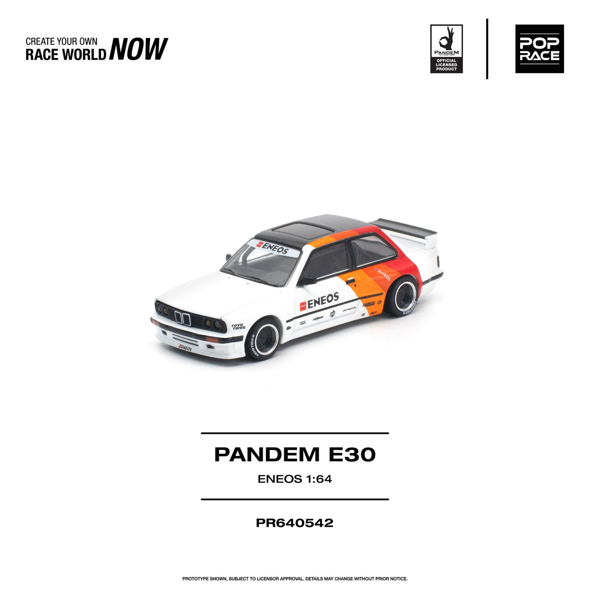 (Pre-Order) Pop Race 1:64 Pandem E30 – ENEOS PR640542