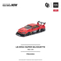 (PRE-ORDER) POPRACE 1/64 LB-ER34 SUPER SILHOUETTE - RED NEW TOOLING PR640594