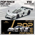 (Pre-Order) Pop Race x TS Exclusives 1:64 Mazda 787B Test Car – Silver Chrome PRT009