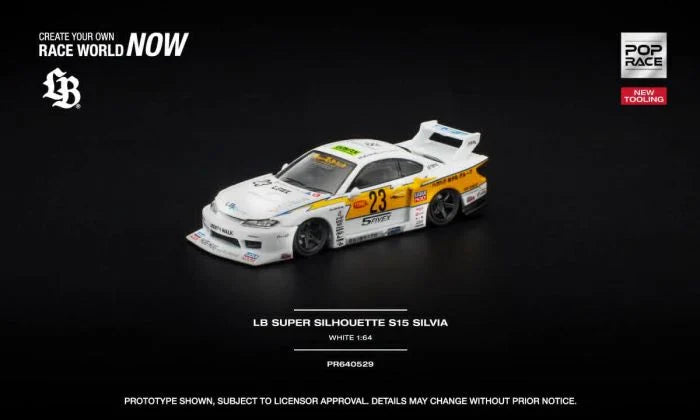 (Pre-Order) Pop Race 1:64 LB Super Silhouette S15 Silvia PR640529
