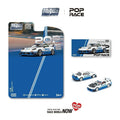 POPRACE 1/64 MAZDA RX7 (FD3S) BLUE / WHITE (enigma exclusive edition) PRE021